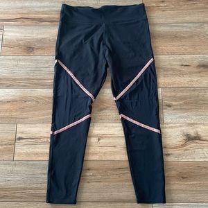 Fabletics Mid-Rise Mesh Powerhold Leggings